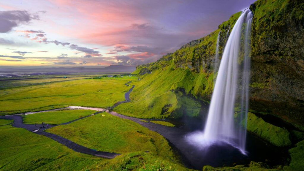 a view of the Golden Circle Iceland
